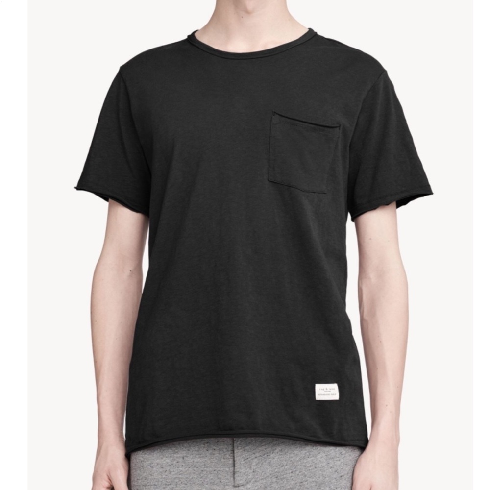 Rag & bone raw edge